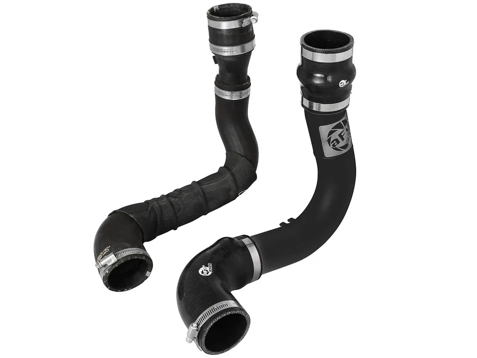 aFe Bladerunner 2.5in Intercooler Cold Side Tubes, 13-18 Ford Focus ST 2.0L (t) *Black* 46-20189-B 3 of 3