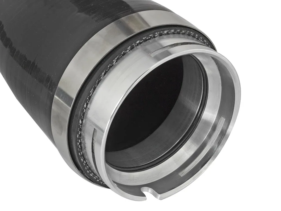 aFe BladeRunner 2.5in Red IC Tube Hot Side w/ Coupling & Clamp Kit 16-21 GM Colorado/Canyon 2.8L 46-20268-R 5 of 6