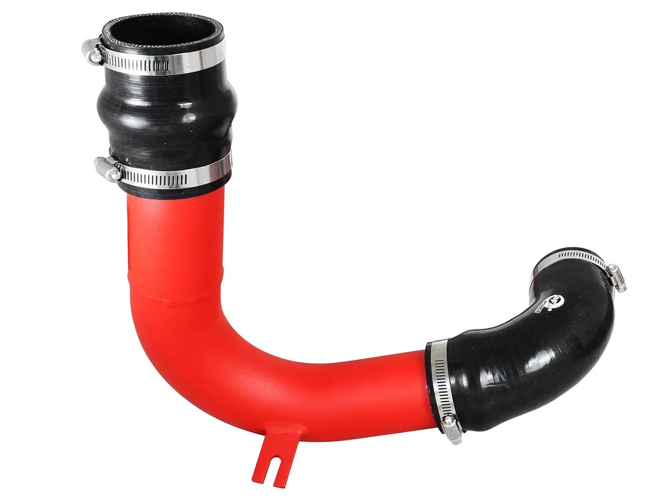 aFe BladeRunner 2.5in Red Intercooler Tube Cold Side 13-18 Ford Focus ST 2.0L (t) 46-20189-R 2 of 3