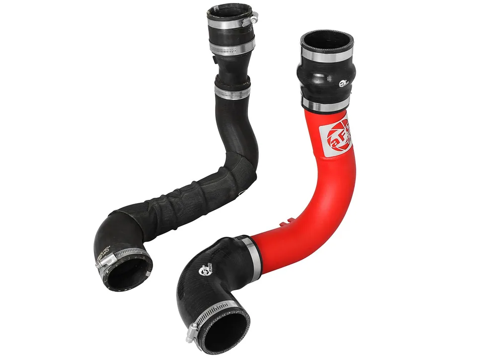 aFe BladeRunner 2.5in Red Intercooler Tube Cold Side 13-18 Ford Focus ST 2.0L (t) 46-20189-R 3 of 3