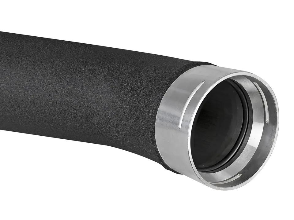 aFe Bladerunner 3.5in-3in Intercooler Cold Side Tube Black - 18-20 Ford F-150 V6-3.0L (td) 46-20364-B 3 of 5