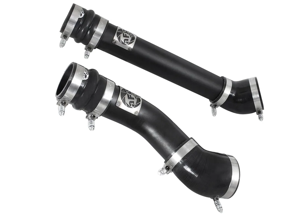 aFe Bladerunner 3 inch Black Intercooler Hot and Cold Side Tubes Dodge Diesel Trucks 94-02 L6-5.9 46-20064-B 3 of 4