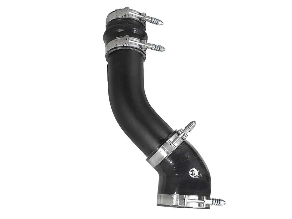 aFe Bladerunner 3 inch Black Intercooler Hot Side Tube Dodge Diesel Trucks 94-02 L6-5.9L 46-20068-B 2 of 3