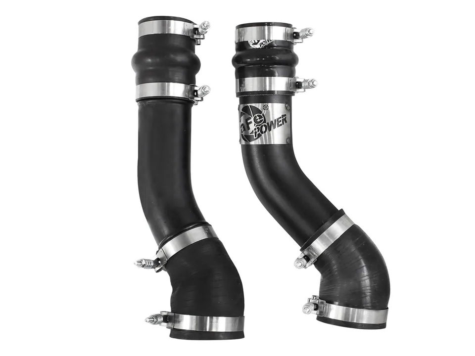 aFe Bladerunner 3 inch Black Intercooler Hot Side Tube Dodge Diesel Trucks 94-02 L6-5.9L 46-20068-B 3 of 3
