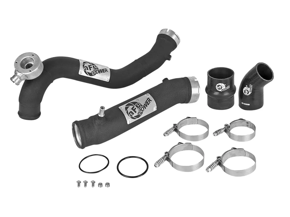 aFe BladeRunner 3in Alum Hot and Cold Intercooler Tube Kit 19-21 Ford Ranger 2.3L (t) 46-20384-B 6 of 6
