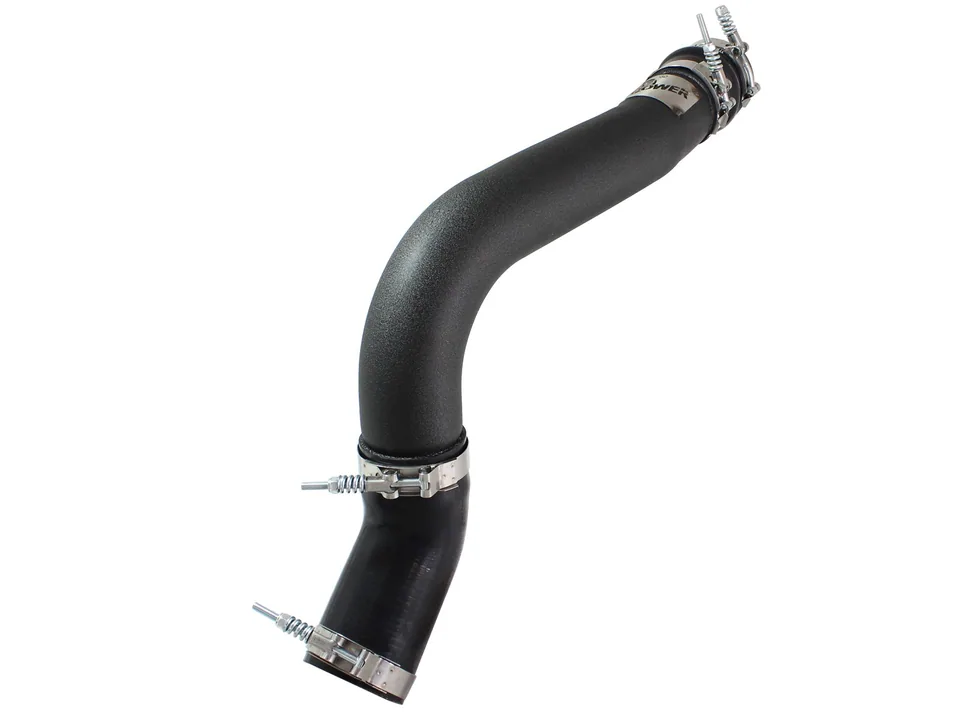 aFe BladeRunner 3in Black Intercooler Tube Hot Side w/ Couplings & Clamps 13-18 Dodge RAM 6.7L (td) 46-20138-B 2 of 5