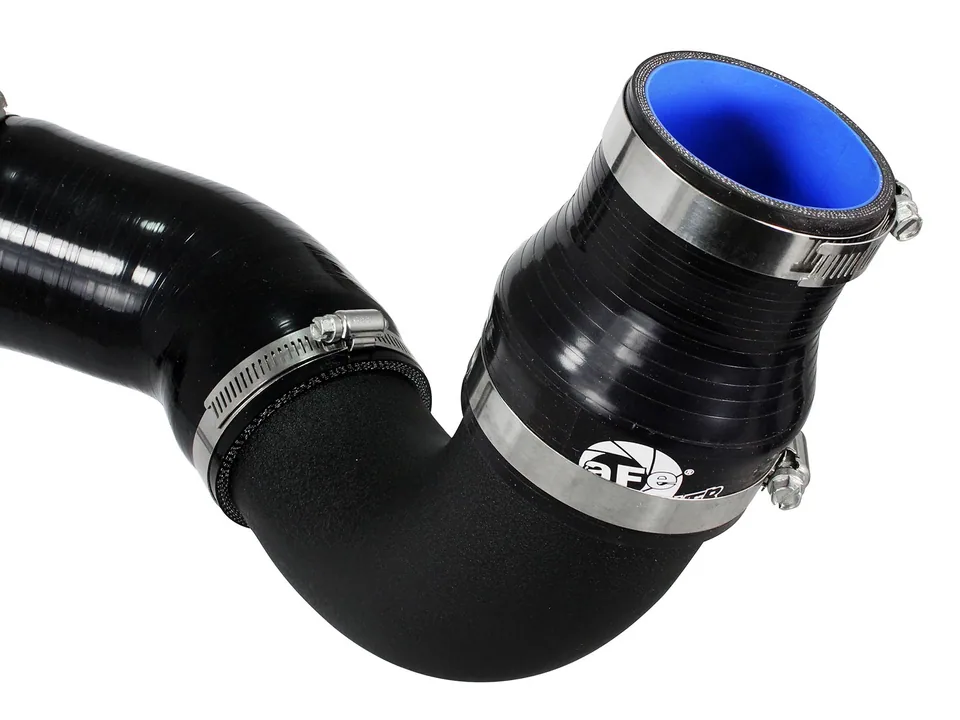 aFe BladeRunner 3in Intercooler Tube Cold Side Black for 14-15 Ram 1500 EcoDiesel V6-3.0L (td) 46-20179-B 2 of 3