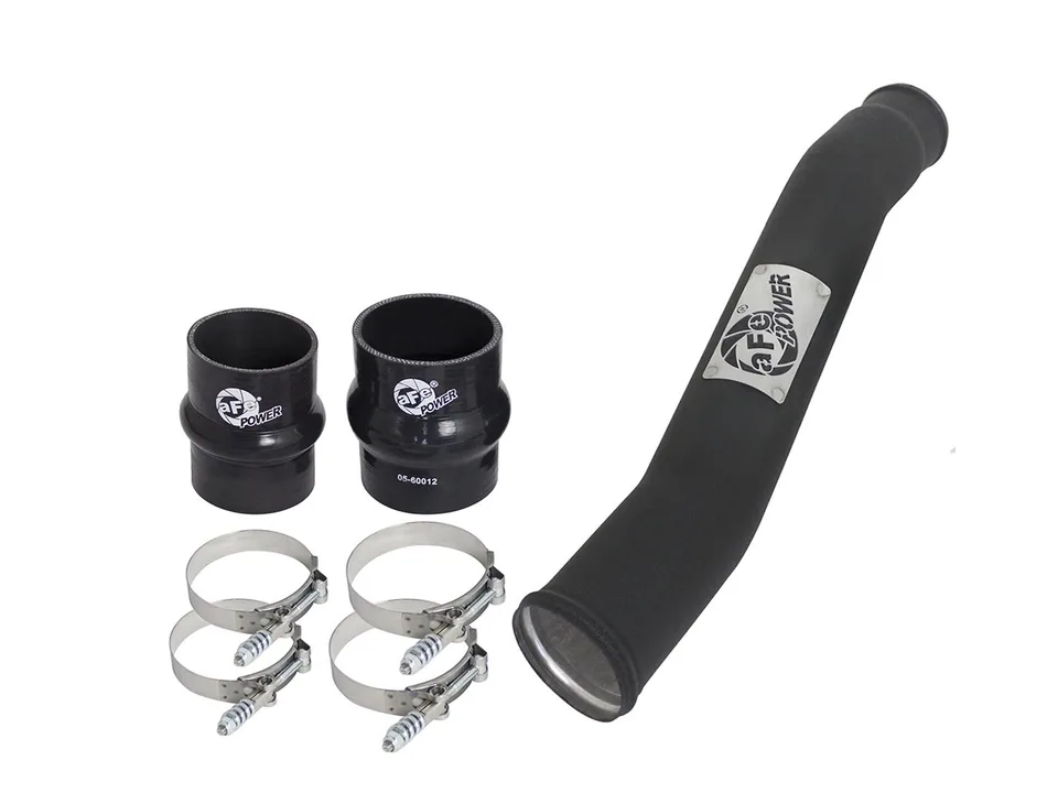 aFe BladeRunner 3in Intercooler Tube Hot Side w/ Couplings & Clamps Kit 07.5-09 Dodge Diesel Trucks 46-20038-B 5 of 5