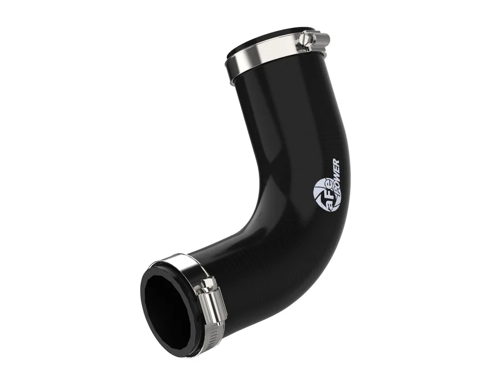 aFe BladeRunner Black 3in Intercooler Hot & Cold Side Pipe Kit 20-21 Jeep Wrangler V6-3.0L (td) 46-20434-B 4 of 5