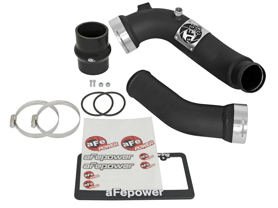 aFe Bladerunner Cold Side Tube 16-18 BMW M2 (F87) L6-3.0L (t) N55 46-20279-B 5 of 5