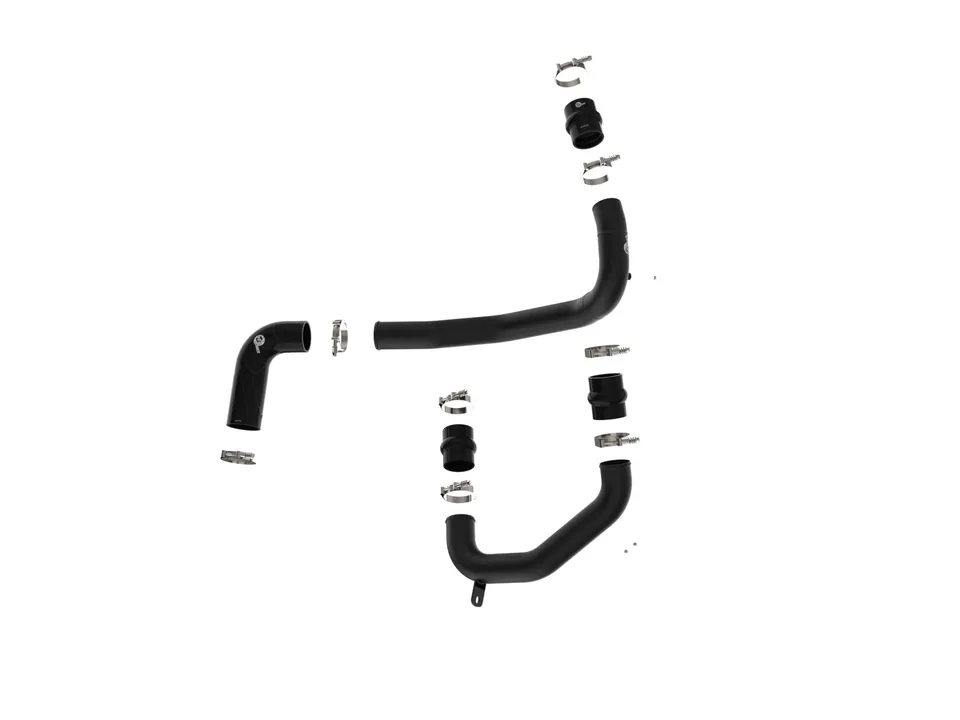 aFe Bladerunner Intercooler 3in Inlet/Outlet Tube 08-10 Ford Diesel Trucks V8 6.4L (td) 46-20074-B 2 of 6