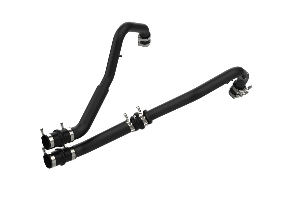 aFe Bladerunner Intercooler Hot Charge Pipe Black 2-2.5in 21 Ford F-150 V6-2.7L (tt) 46-20478-B 5 of 6