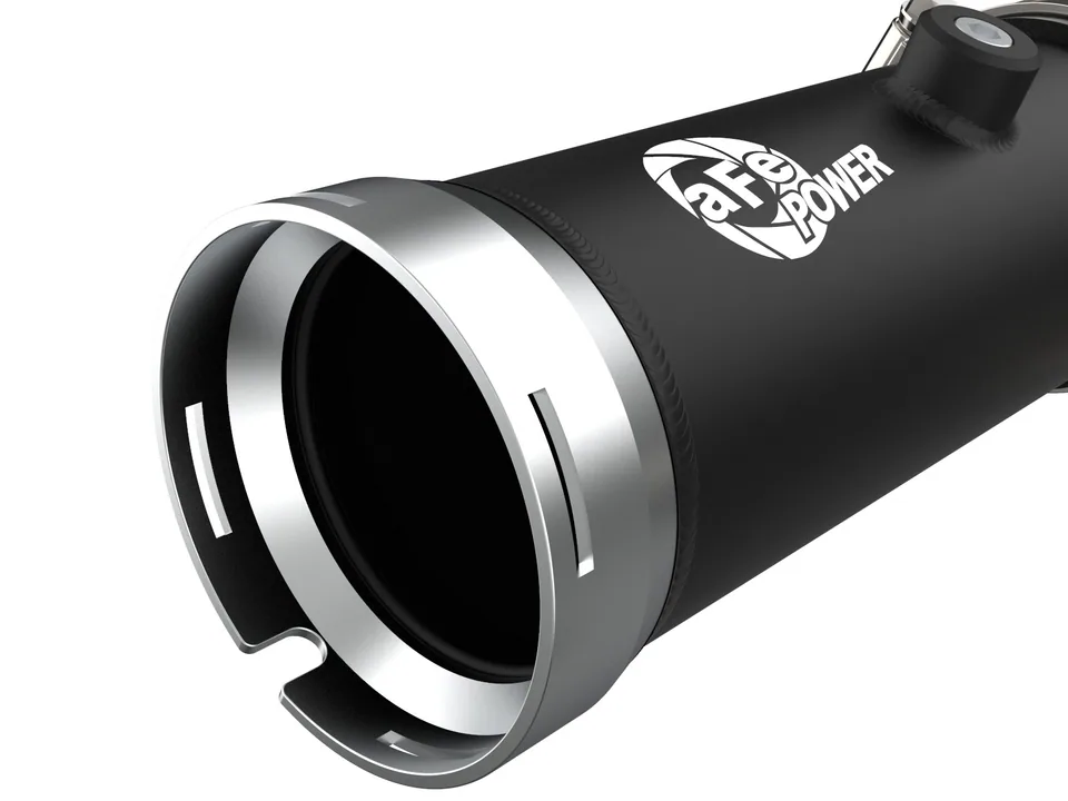 aFe BladeRunner Intercooler Hot & Cold Side Tubes Combo 20-21 GM Trucks 3.0L (td) - Black 46-20454-B 4 of 6