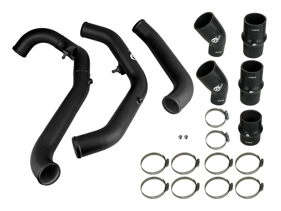 aFe Bladerunner Intercooler Tubes Hot Side 2.5in 17-20 Ford F-150 & Raptor V6 3.5L(tt) 46-20298-B 2 of 6