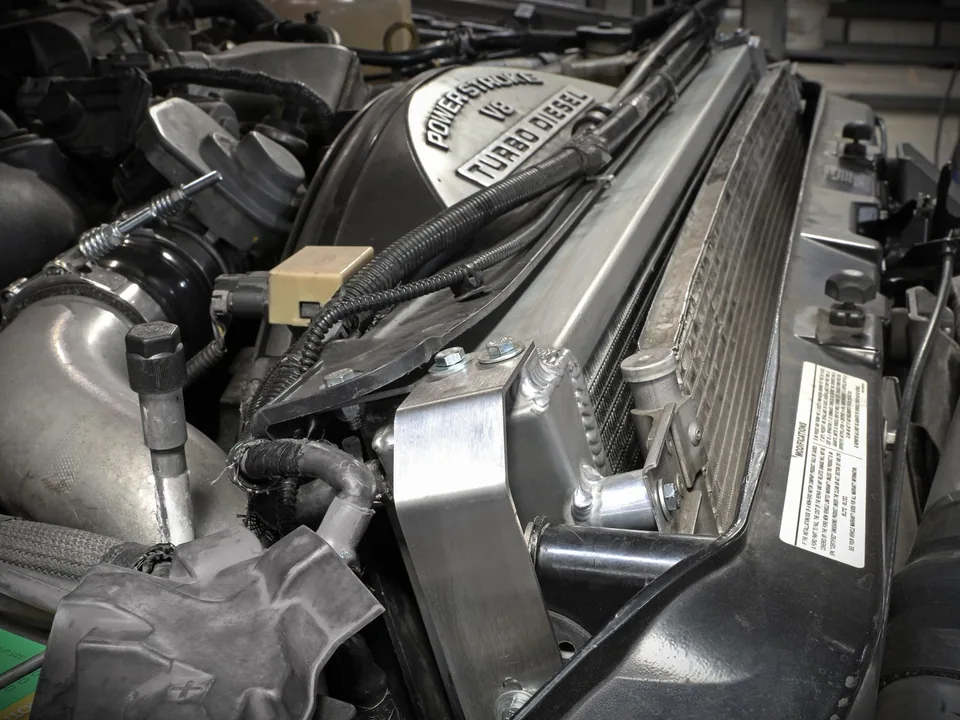 aFe BladeRunner Street Series Aluminum Radiator 08-10 Ford Diesel Trucks 6.4 Liter 46-52091 4 of 4