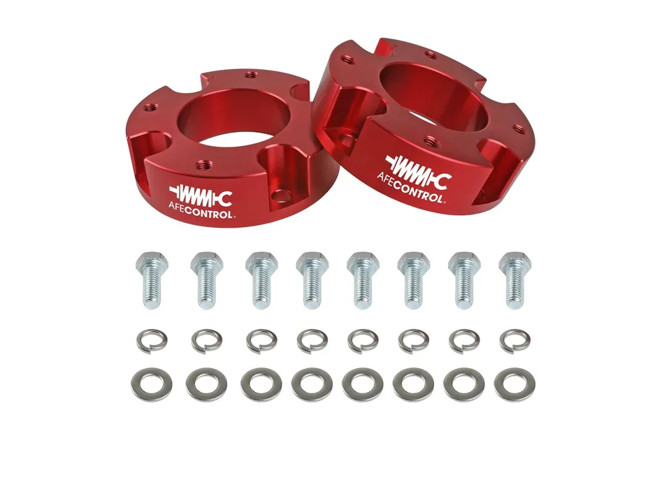 aFe CONTROL 2.0 IN Leveling Kit 07-21 Toyota Tundra - Red 416-72T002-R 2 of 2