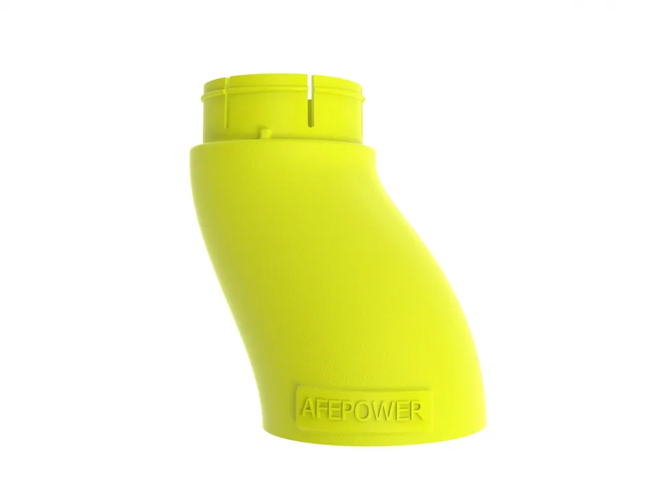aFe Dynamic Air Scoop 2015 Dodge Challenger V6-3.6 / V8-5.7/6.4L HEMI - Green 54-72203-SG 4 of 5