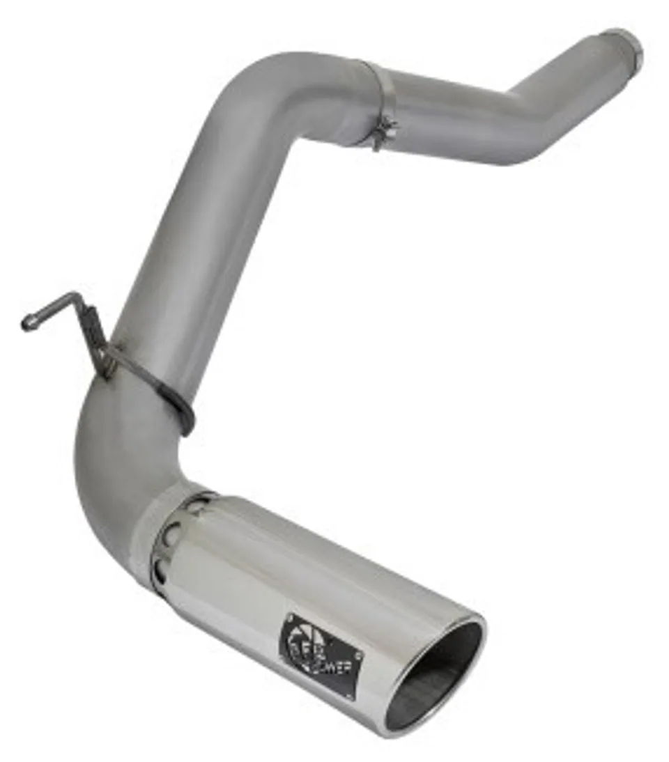 aFe LARGE Bore HD Exhausts 5in DPF-Back SS-409 2016 Nissan Titan XD V8-5.0L CC/SB (td) 49-46112-P 1 of 1