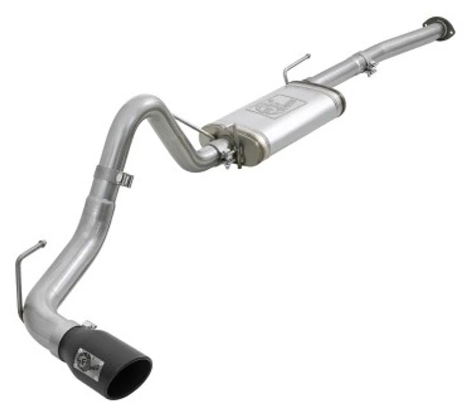 aFe MACH Force-Xp 2-1/2in 304 SS Cat-Back Exhaust w/Black Tips 2016+ Toyota Tacoma L4-2.7L / V6-3.5L 49-46042-B 1 of 1