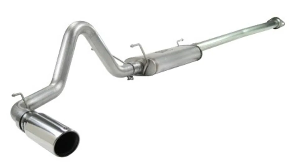 aFe MACH Force XP 2.5in Cat-Back SS Exhaust Syst w/Polished Tip Toyota Tacoma 13-14 4.0L 49-46021-P 1 of 1