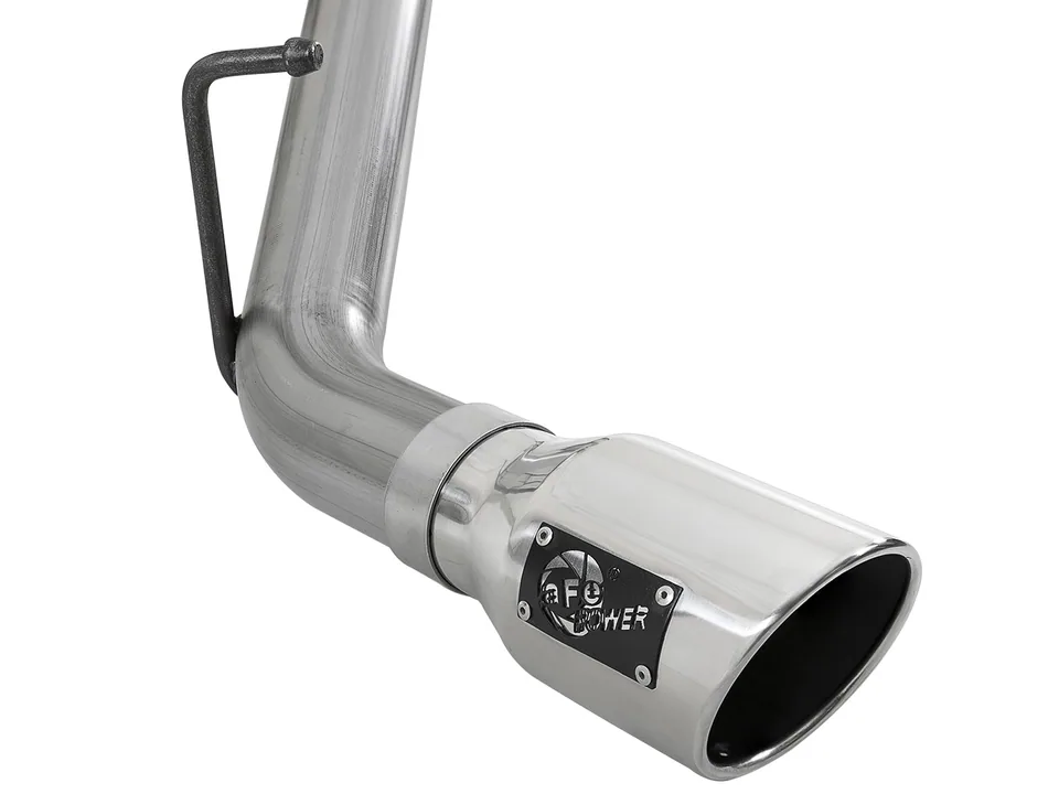 aFe MACH Force-Xp 3.0in 304 SS Cat-Back Exhaust w/ Polished Tip 17-18 GM Colorado/Canyon 49-44097-P 2 of 6