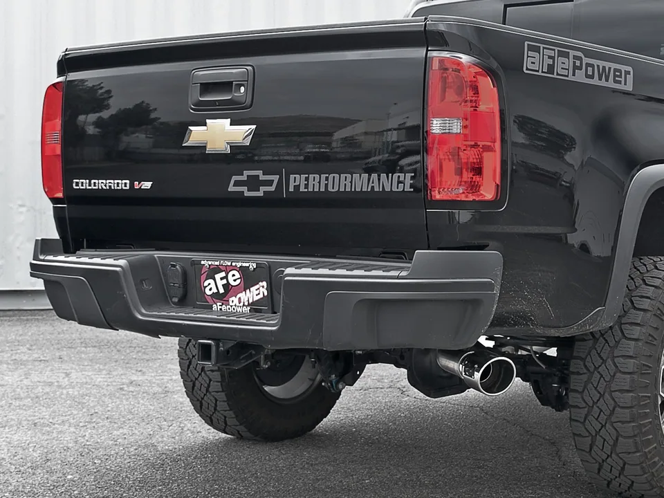 aFe MACH Force-Xp 3.0in 304 SS Cat-Back Exhaust w/ Polished Tip 17-18 GM Colorado/Canyon 49-44097-P 6 of 6