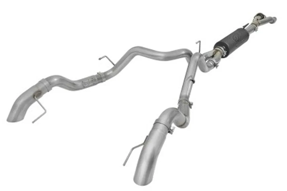 aFe MACH Force-Xp Cat-Back Exhaust w/Dual Hi-Tuck Tips 17-18 Ford F-150 Raptor V6-3.5L (tt) 49-33095 1 of 1