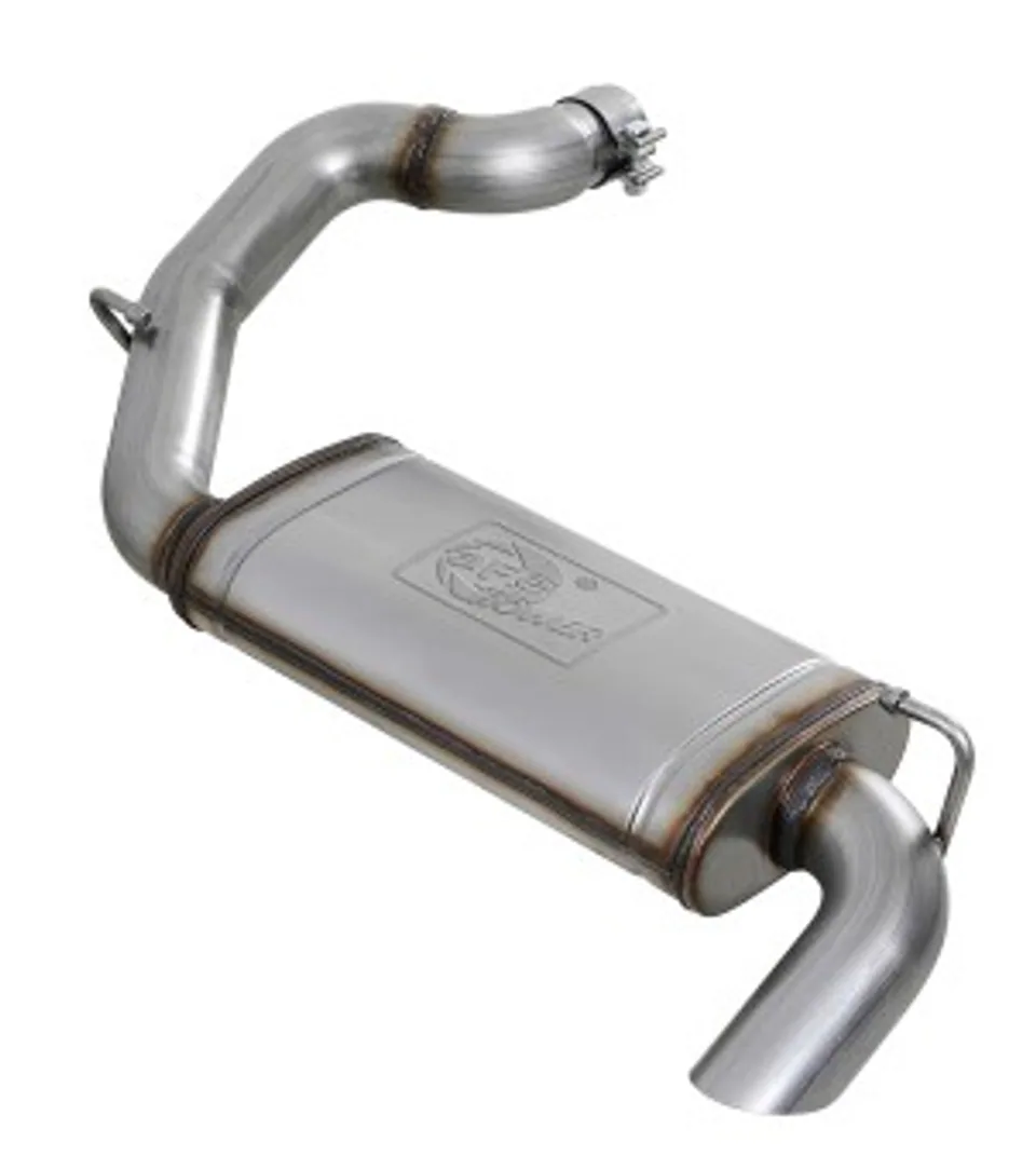 aFe MACH Force-Xp Hi-Tuck 3in 409 SS 18-20 Jeep Wrangler JL 2.0/3.6 Axle-Back Exhaust 49-48080 1 of 1