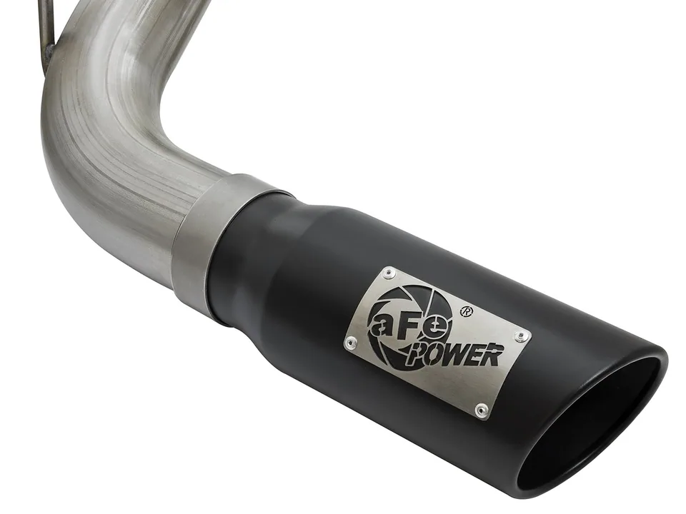 aFe MACHForce XP 2.5in Cat-Back Exhaust System w/ Black Tip Nissan Titan 17-19 V8-5.6L 49-46125-B 5 of 6