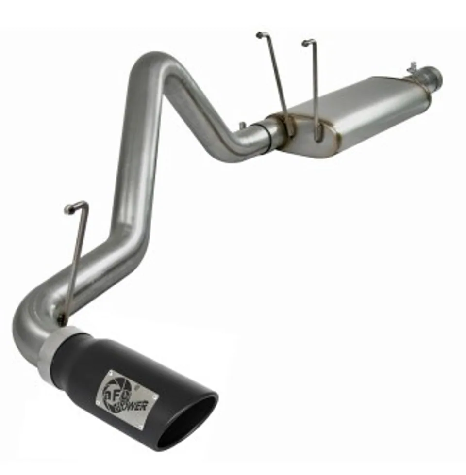 aFe MACHForce XP Cat-Back Exhaust 3in SS w/ Black Tip 09-12 Dodge Ram 1500 V8 5.7L 49-42031-B 1 of 1