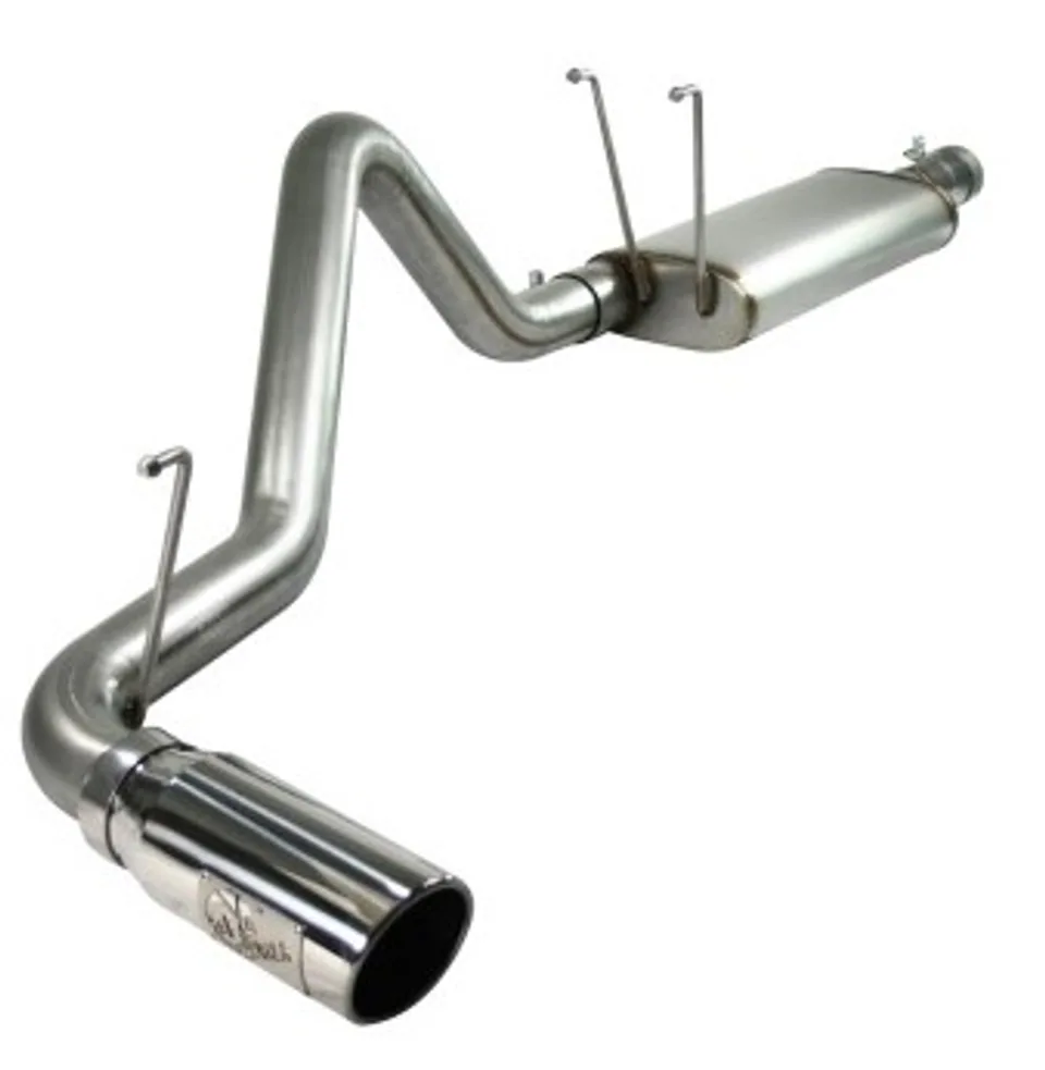 aFe MACHForce XP Cat-Back Exhaust 3in SS w/ Polished Tip 09-12 Dodge Ram 1500 V8 5.7L 49-42031-P 1 of 1