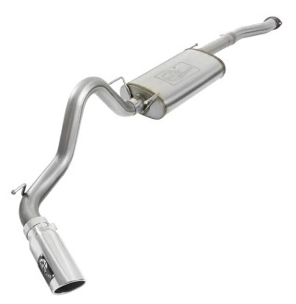 aFe MACHForce XP Cat-Back SS Exhaust w/ Polished Tips 16 Toyota Tacoma V6-3.5L 49-46026-P 1 of 1