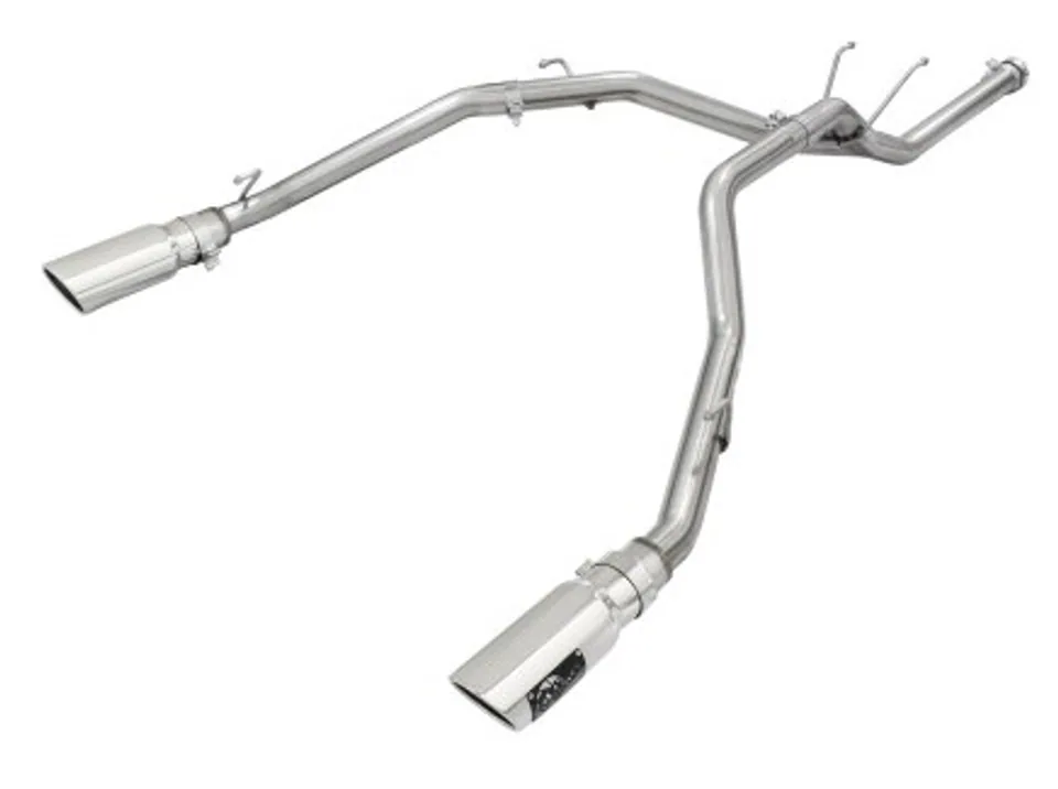 aFe MACHForce XP DPF-Back Exhaust 2.5in SS with Polished Tips 2014 Dodge Ram 1500 V6 3.0L EcoDiesel 49-42041-P 1 of 1