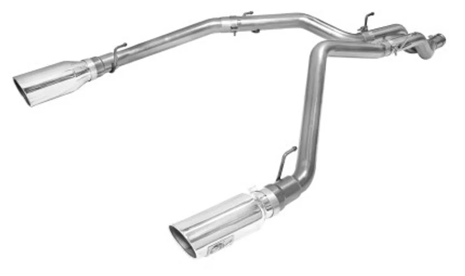 aFe MACHForce XP DPF-Back Exhaust 3in SS w/ 5in Polished Tips 2014 Dodge Ram 1500 V6 3.0L EcoDiesel 49-42045-P 1 of 1