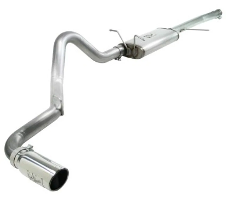 aFe MACHForce XP Exhaust Cat-Back 3in SS-409 w/ Polished Tip 97-03 Ford F-150 V8 4.6/5.4L 49-43043-P 1 of 1
