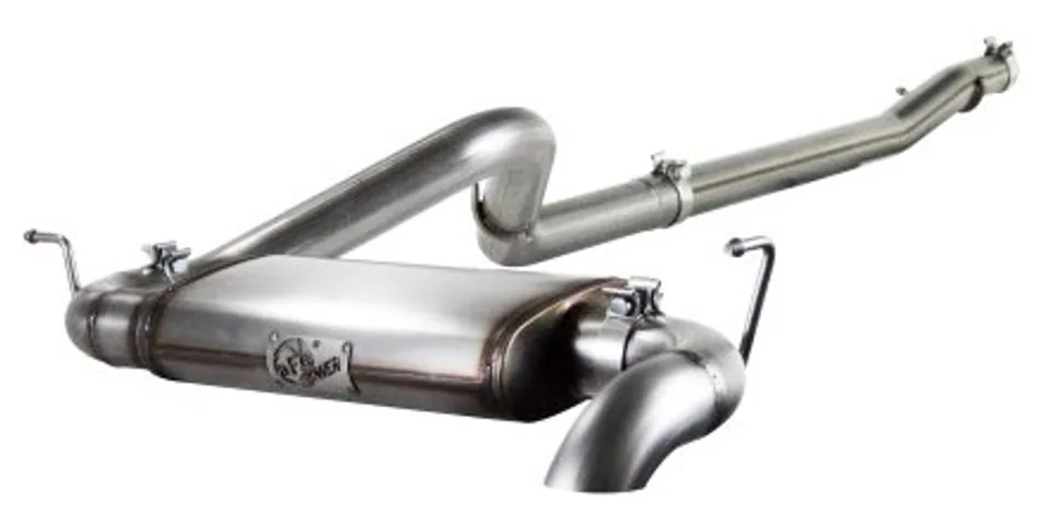 aFe MACHForce XP Exhausts Cat-Back/Hi Tuck SS-409 EXH CB/HT Jeep Wrangler 2 Dr 2012 V6-3.6L 49-46221 1 of 1