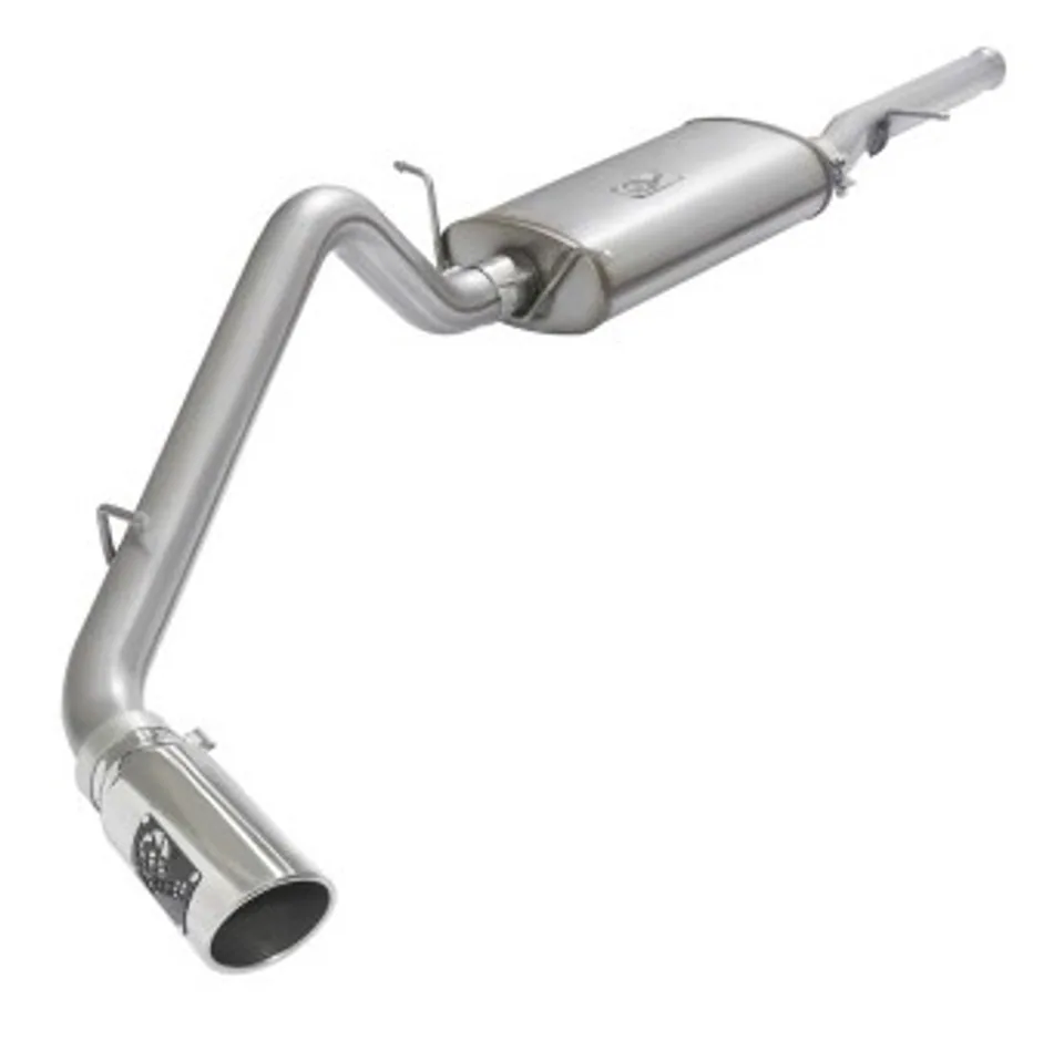 aFe MACHForce XP Exhausts Cat-Back Polished Tips 09-17 GM Silverado 1500 4.3/5.3L RegCab SB/LB 49-44072-P 1 of 1