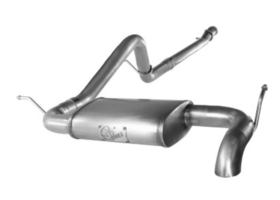 aFe MACHForce XP Exhausts Cat-Back SS-409 EXH CB Jeep Wrangler 2012 V6-3.6L (2 Dr) 49-46214 1 of 1