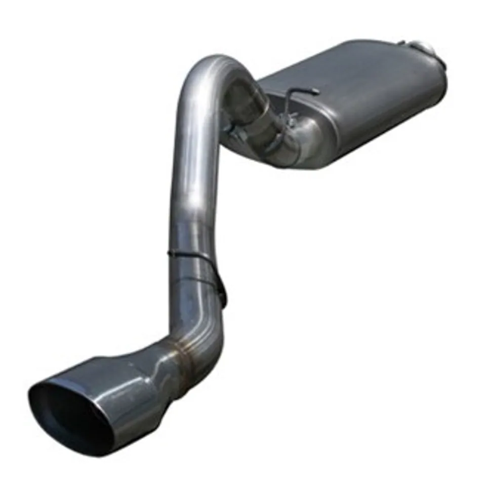 aFe MACHForce XP Exhausts Cat-Back SS-409 EXH CB Jeep Wrangler TJ 97-06 I6-4.0L 49-46205 1 of 1