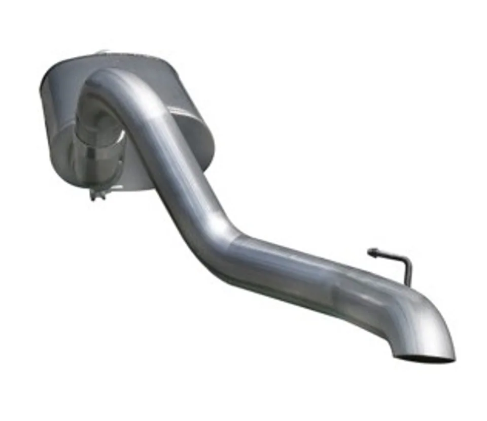 aFe MACHForce XP Exhausts Cat-Back SS-409 EXH CB Jeep Wrangler TJ 97-06 I6-4.0L HT 49-46203 1 of 1