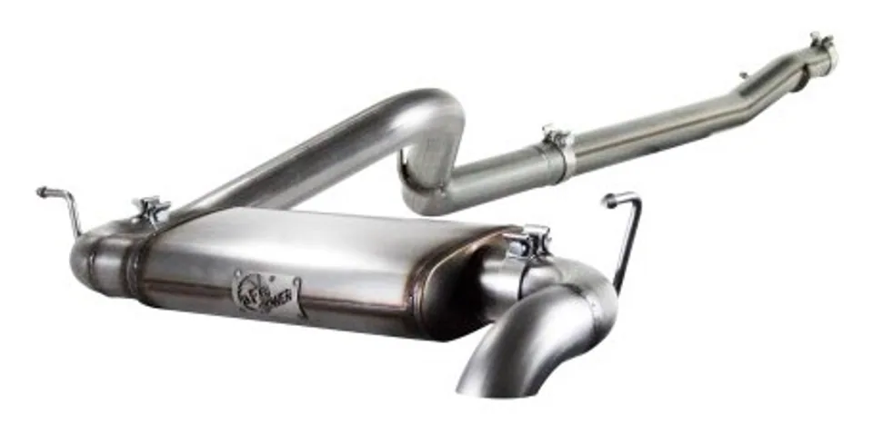 aFe MACHForce XP Exhausts Cat-Back SS-409 EXH CB/RB Jeep Wrangler 2012 V6-3.6L 4dr 49-46222 1 of 1