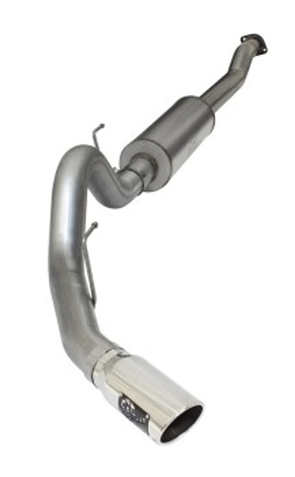 aFe MACHForce XP SS Exhaust 4in Cat-Back w/ Polish Tip 2015 Ford F-150 EcoBoost V6 2.7/3.5Ltt 49-43069-P 1 of 1