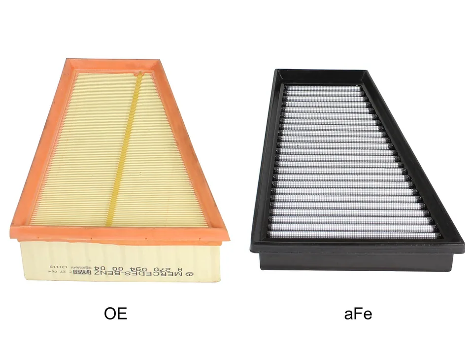 aFe Magnum FLOW OE Replacement Air Filter PRO Dry S 14-15 Mercedes Benz CLA250 2.0L Turbo 31-10240 4 of 4