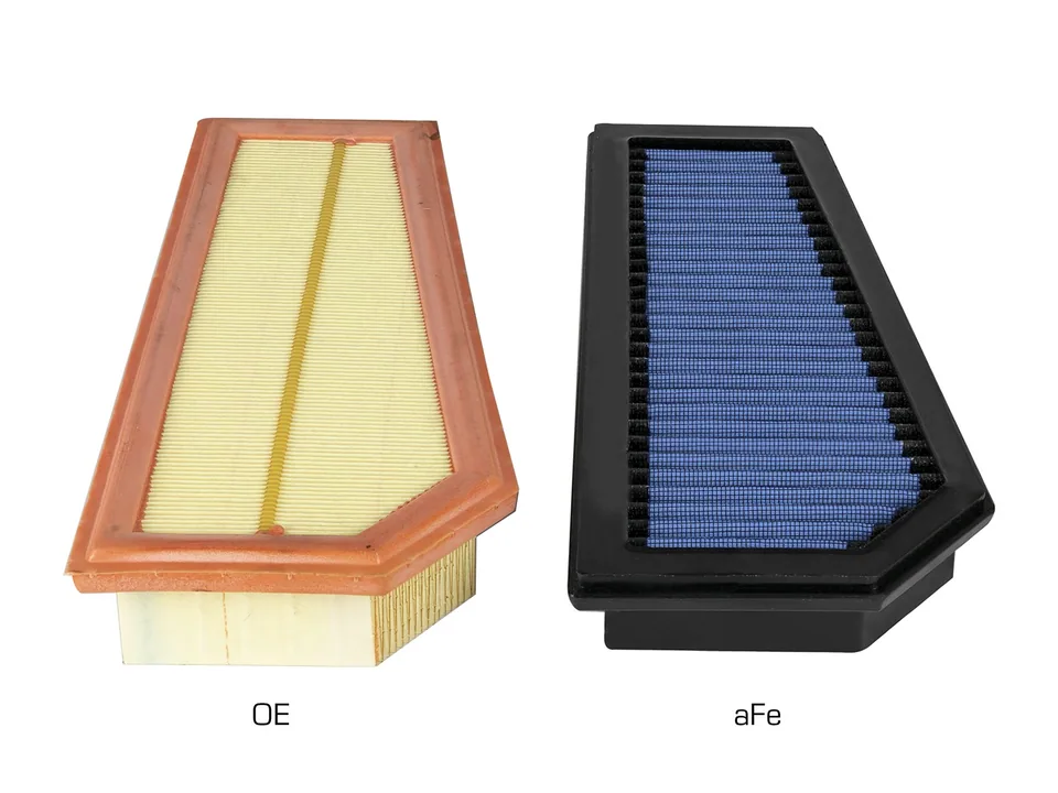 aFe Magnum FLOW OE Replacement Air Filter w/ Pro 5R Media 12-15 Mercedes-Benz C250 30-10288 3 of 5