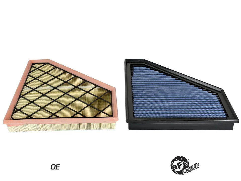 aFe Magnum FLOW Pro 5R OE Replacement Air Filter 13-17 Cadillac ATS V6-3.6L 30-10264 3 of 4