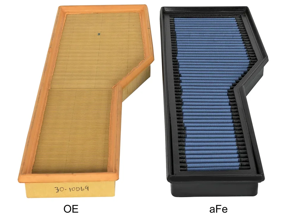 aFe Magnum FLOW Pro 5R OE Replacement Filter 04-08 Porsche 911 Carrera (997) H6 3.6L 30-10069 3 of 5