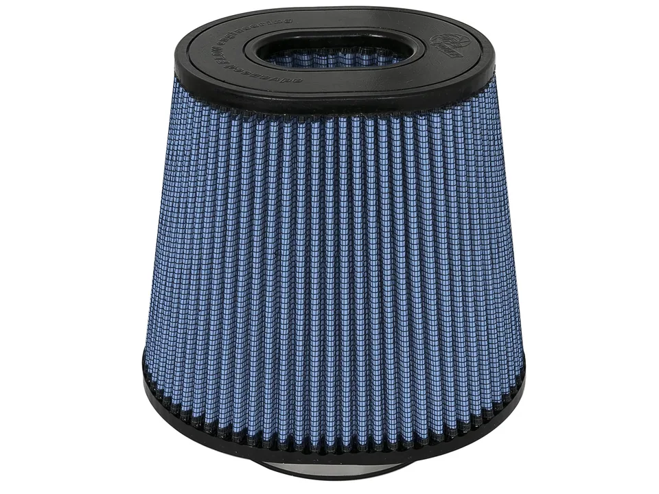 aFe Magnum FLOW Pro 5R Replacement Air Filter F-4.5 / (9 x 7.5) B / (6.75 x 5.5) T (Inv) / 9in. H 24-91127 1 of 4
