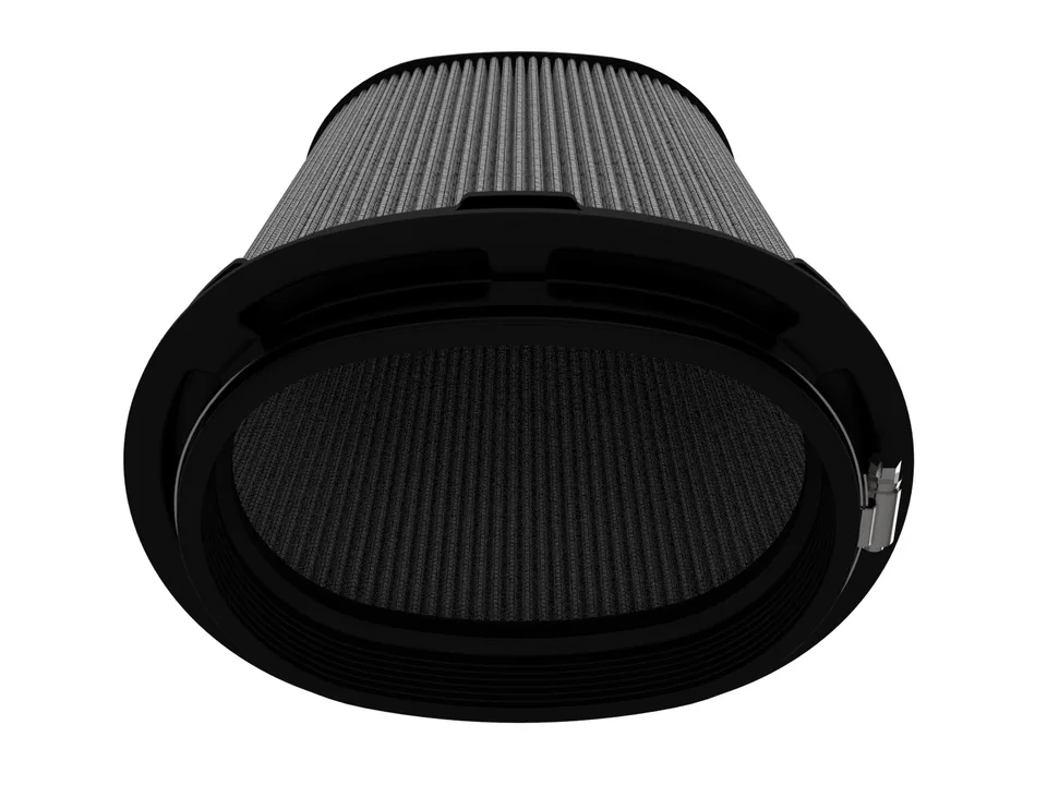 aFe Magnum FLOW Pro DRY S Air Filter 6.75x4.75 Flange 8.25x6.25 Base (Mt2) 7.25x5 Top 8.5 Height 21-91101 3 of 4
