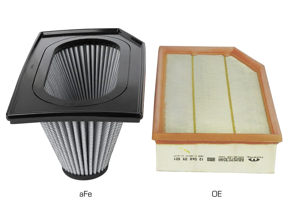 aFe Magnum FLOW PRO DRY S Inverted Air Filter 18-20 Jeep Wrangler/Gladiator (JL) I4-2.0L(t) 31-80280 3 of 5