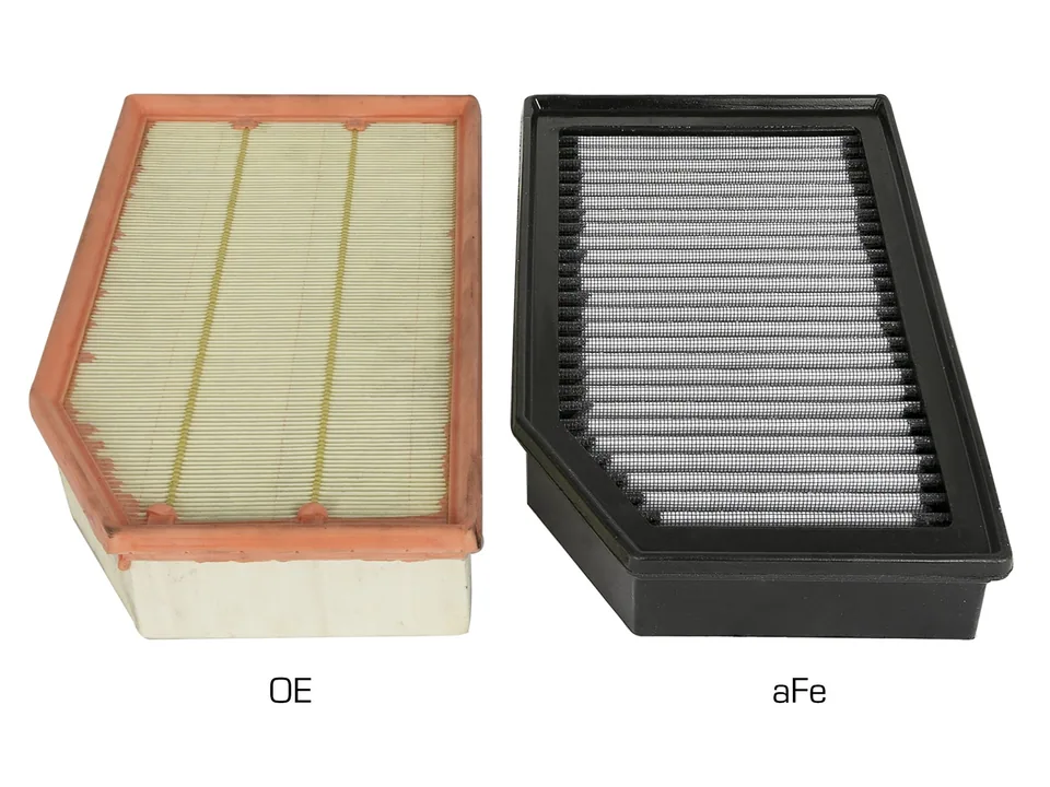aFe Magnum FLOW Pro DRY S OE Replacement Filter 2018+ Jeep Wrangler (JL) V6 3.6L 31-10280 3 of 5